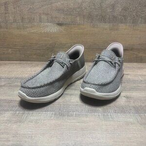 Skechers Go Walk Halyco Taupe Textile Slip On Shoes Men's Size 10